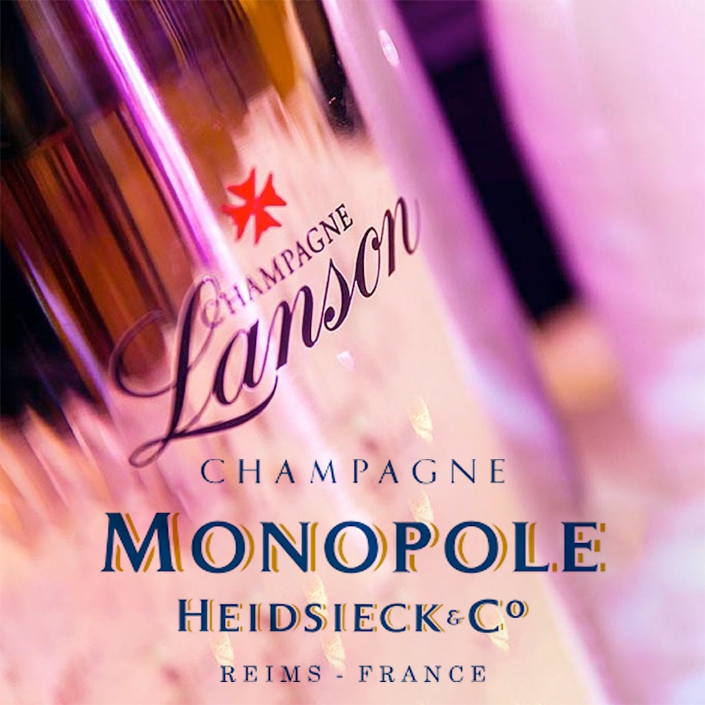Logo Champagne Lanson et Champagne Monopole Heidsieck & Co
